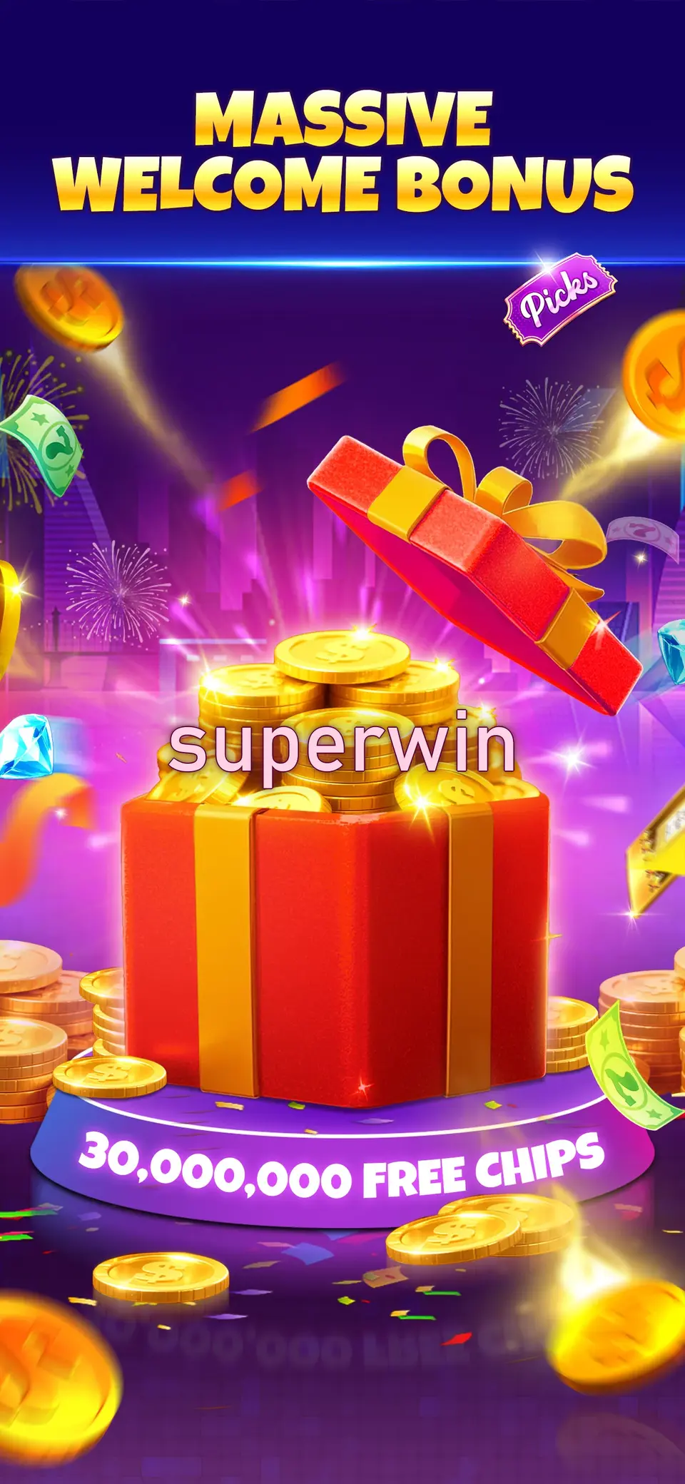 superwin Tangkapan Layar - APK Resmi